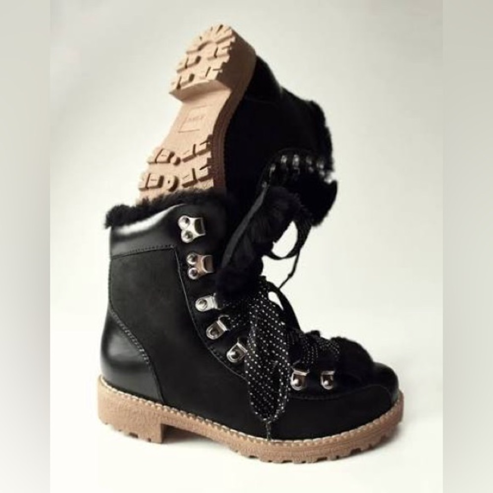 J. Crew New Nordic boots in leather and nubuck